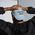 NoCapz Dad Cap – Certified Hater™ – Light Blue