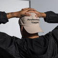 NoCapz Dad Cap – Professional Yapper™ – Stone