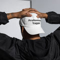 NoCapz Dad Cap – Professional Yapper™ – White